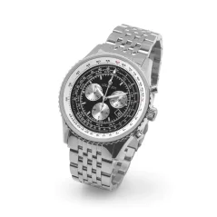 Herrenuhr aus Silber Louis XVI mit Stahlband Artagnan - Silver 47.5MM