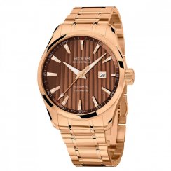 Relógio masculino Epos em ouro com pulseira de aço Passion 3401.132.24.17.34 43MM Automatic