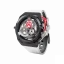 Relógio masculino de prata Mazzucato com bracelete de borracha Rim Sport Black / White - 48MM Automatic