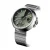 Zilverkleurig herenhorloge van 22Designstudio Watches met stalen band Concrete Sport Olive Green 45MM Automati