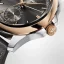 Męski srebrny zegarek Venezianico ze skórzanym paskiem Redentore Riserva di Carica 1321505 40MM