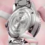 Srebrny męski zegarek Venezianico ze stalowym paskiem Nereide GMT 3521506C Rosa 39MM Automatic