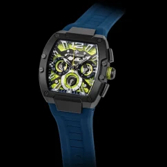 Men's black Ralph Christian watch with a rubber band The Intrepid Sport - Midnight Venom 42,5MM