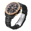 Zwart herenhorloge Audaz Watches met stalen band Sports Sprinter ADZ-2025-04 - 45MM