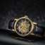Zlaté pánske hodinky Epos s koženým opaskom Emotion 3390.156.22.25.25 41MM Automatic