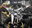 Męski srebrny zegarek CIGA Design z gumowym paskiem Series Z Edge Air Craft Version Black 40,8M Automatic