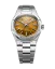 Men's silver Nivada Grenchen watch with steel strap F77 MARK I 68032A77 37MM Automatic