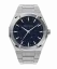 Męski srebrny zegarek Paul Rich ze stalowym paskiem Star Dust II - Silver 43MM