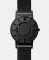 Černé pánské hodinky Eone s ocelovým páskem Bradley Mesh - Black 40MM