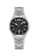 Reloj Bomberg Watches plata con banda de acero CLASSIC NOIRE 43MM Automatic