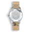 Strieborné pánske hodinky Squale s koženým pásom Super-Squale Sunray Brown Leather - Silver 38MM Automatic