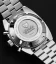 Men's silver Nivada Grenchen watch with steel strap CHRONOSPORT 38MM Automatic