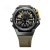 Čierne pánske hodinky Mazzucato s gumovým pásikom Rim Sport Black / Green - 48MM Automatic