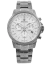 Stříbrné pánské hodinky Louis XVI s ocelovým páskem Palais Royale With Diamond 1821 - Silver 43MM