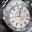 Ασημένιο ρολόι Davosa για άντρες με ιμάντα από χάλυβα Argonautic Lumis BS - Silver/Black 43MM Automatic