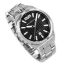Srebrni muški sat Bomberg Watches s čeličnim pojasom CLASSIC NOIRE 43MM Automatic
