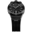Zwart herenhorloge van Bomberg Watches met een rubberen band DEEP NOIRE 43MM Automatic