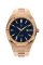 Men's Rose Gold Paul Rich Signature watch with steel strap Star Dust Frosted - Rose Gold Automatic 45MM