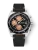 Strieborné pánske hodinky Nivada Grenchen s koženým opaskom Chronosport Mecaquartz Salmon 77002Q15 38MM