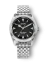 Zilverkleurig herenhorloge van Nivada Grenchen met stalen riem Super Antarctic 32026A12 38MM Automatic