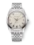 Relógio Nivada Grenchen prata para homens com pulseira de aço Antarctic 35001M04 35MM