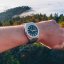 Ανδρικό ασημένιο ρολόι Paul Rich με γνήσιο δερμάτινο λουράκι Deep Dive - Leather 45MM