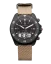 Černé pánské hodinky Momentum s nylonovým páskem UDT Black-Ion - Zulu Nylon Sand 42MM