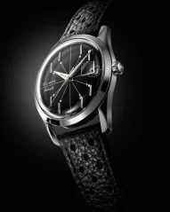 Stříbrné pánské hodinky Nivada Grenchen s ocelový páskem Antarctic Spider 35011M04 35M