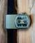 Men's silver Straton Watch with leather strap Cuffbuster Sprint Black 37,5MM