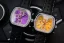 Relógio Straton Watches prata para homens com pulseira de couro Speciale Purple 42MM