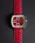 Men's silver Straton Watches with leather strap Speciale Plum / Off White 42MM