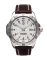 Relógio ProTek Watches prata para homens com pulseira de couro Dive Series 2005 42MM