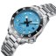 Men's silver Phoibos watch with steel strap Apollo PY056B - Automatic 39MM