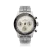 Men's silver About Vintage watch with steel strap Racing Chronograph 1960 40MM