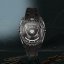 Schwarze Herrenuhr Tsar Bomba Watch mit Gummiband TB8213 - All Black Automatic 44MM