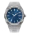 Relógio Paul Rich de prata para homem com pulseira de aço Frosted Star Dust Indigo Waffle - Silver 45MM