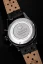 Orologio da uomo Nivada Grenchen nero con cinturino in acciaio Chronoking Mecaquartz Steel Black 87041Q04 38MM