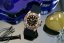Zlaté pánske hodinky Ocean X s gumovým pásikom SHARKMASTER 1000 Candy SMS1005 - Gold Automatic 44MM