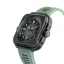 Zwart herenhorloge van OLTO-8 met rubberen band Coral Steward Diving Black / Green 45MM