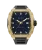 Men's gold Paul Rich Watch with a rubber band Frosted Astro Mason - Gold 42,5MM