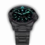 Strieborné pánske hodinky Venezianico s oceľovým pásikom Nereide 3321504C Black 42MM Automatic