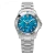 Men's Venezianico silver watch with steel strap Nereide Tungsteno 3121541C 39MM Automatic
