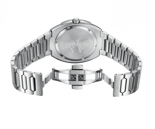 Zilverkleurig herenhorloge van NYI Watches met stalen band Chrysler - Silver 42MM