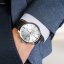 Ασημένιο ρολόι Paul Rich για άντρες με γνήσιο δερμάτινο λουρί