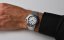 Męski srebrny zegarek Fathers Watches ze stalowym paskiem Procida Steel 40MM Automatic