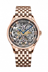 Zlaté pánské hodinky Agelocer s ocelovým páskem Bosch Series Steel Gold 40MM Automatic