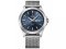 Men's silver Swiss Military Hanowa watch with steel strap SMP36040.03 42MM