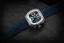 Reloj Straton Watches Plata para hombres con cinturón de cuero Speciale Blue 42MM