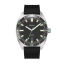 Montre Circula Watches pour homme de couleur argent avec bracelet en caoutchouc AquaSport II - Black 40MM Automatic