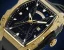 Zlaté pánské hodinky Paul Rich Watch s gumovým páskem Frosted Astro Day & Date Mason - Gold 42,5MM